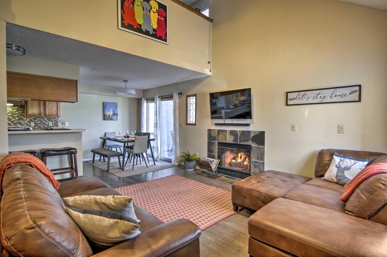 Апартаменты Manitou Springs Escape With Aandc And Private Deck! Экстерьер фото