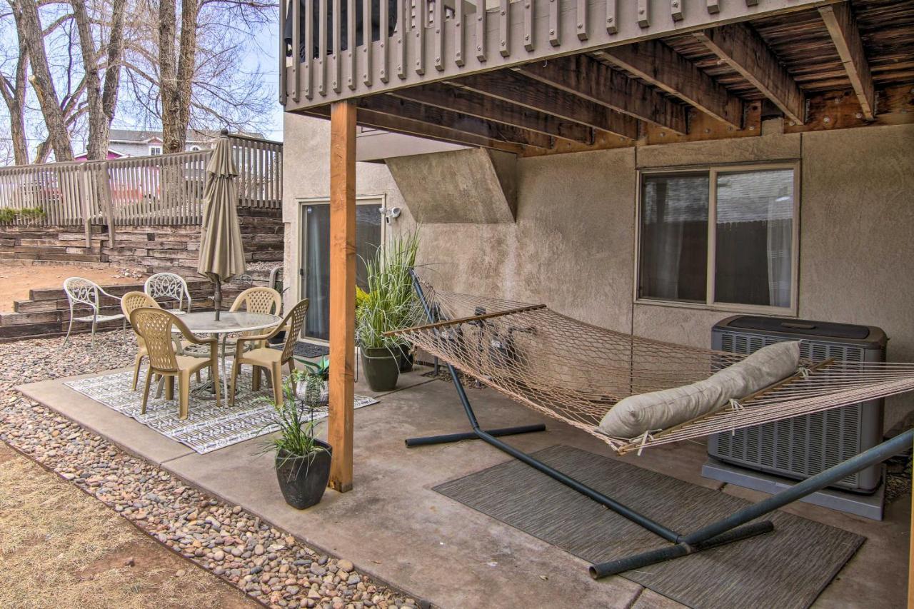 Апартаменты Manitou Springs Escape With Aandc And Private Deck! Экстерьер фото